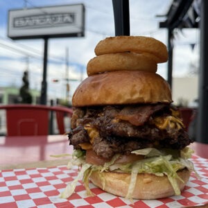 Backwoods burger