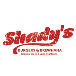 Shadys Burgers and Brewhaha logo