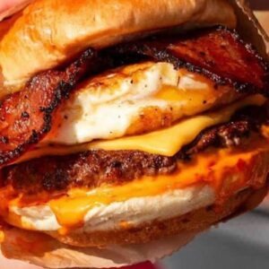 Savvy Sliders Hangover burger